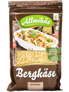 Allmikäs Bergkäse gerieben