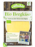 Bio Bergkäse in Scheiben